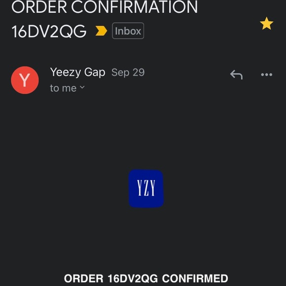 YEEZY Gap Kanye BLACK HOODIE - Picture 3 of 3